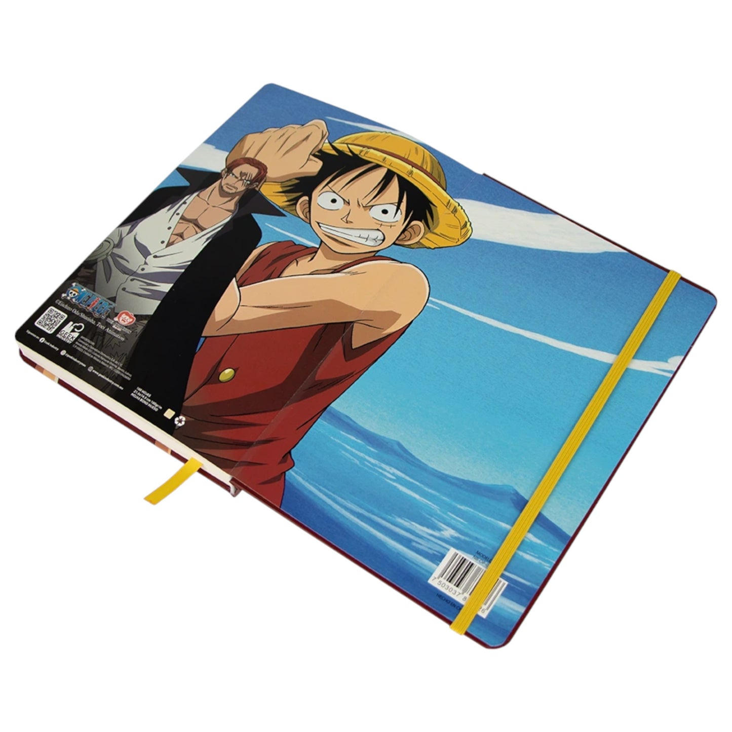Libreta de Luffy Pasta Dura One Piece Con Póster Y Stickers