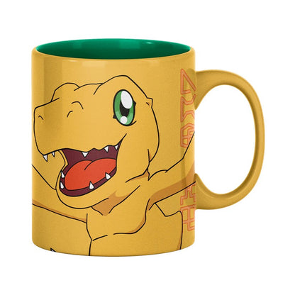Taza Agumon Digimon 330ml de cerámica para café