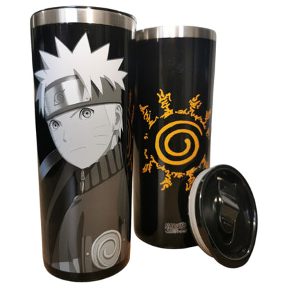 Termo Naruto 591ml Metálico