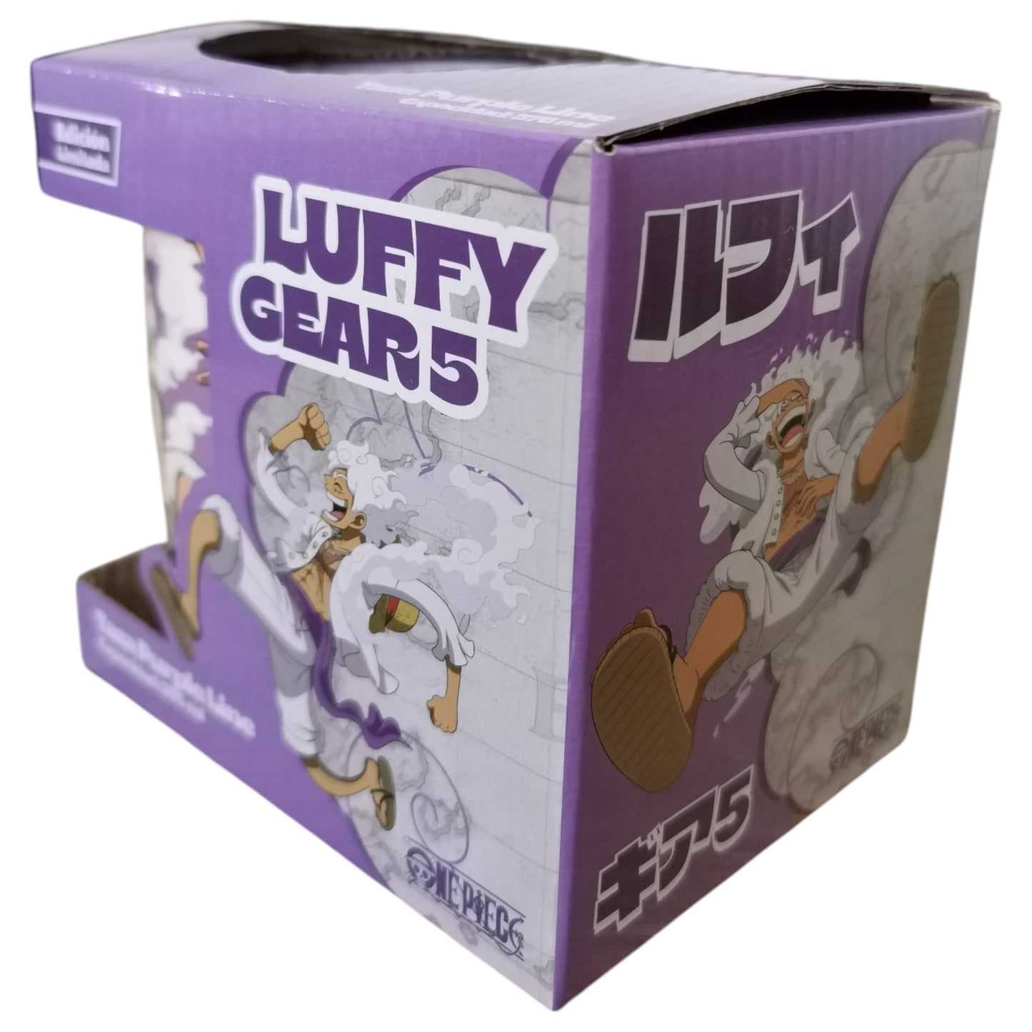 Taza Jumbo Luffy Gear 5 One Piece 567ml Edicion Limitada de céramica para café