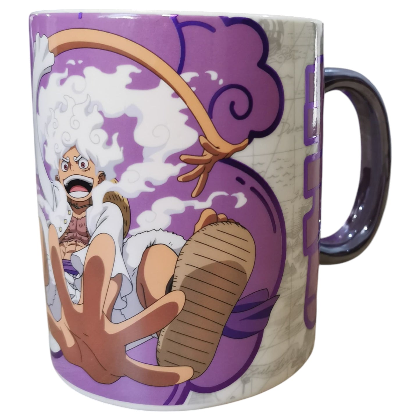 Taza Jumbo Luffy Gear 5 One Piece 567ml Edicion Limitada de céramica para café