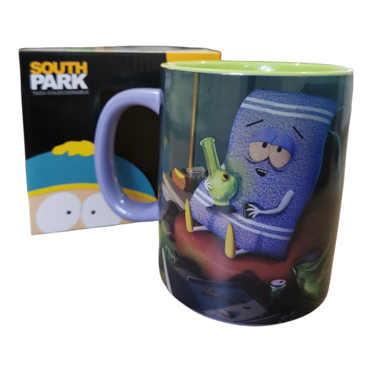 Taza Jumbo de cerámica Toallín South Park 576 Ml Edicion limitada para café