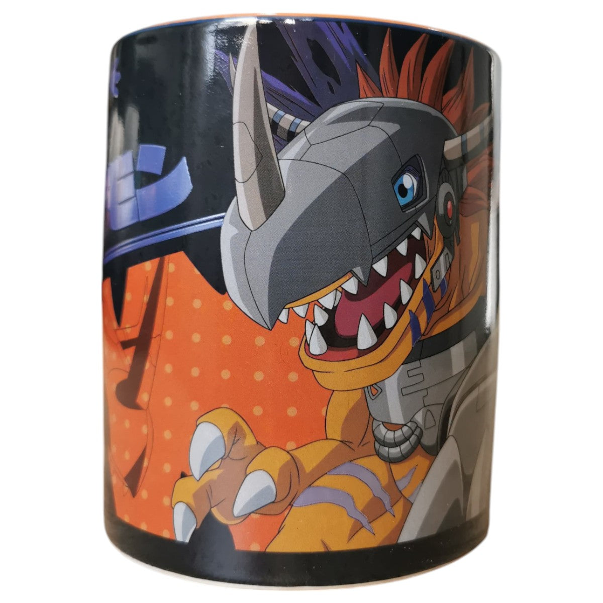 Taza MetalGreymon Digimon 576 ml Edición Limitada Jumbo de cerámica para café