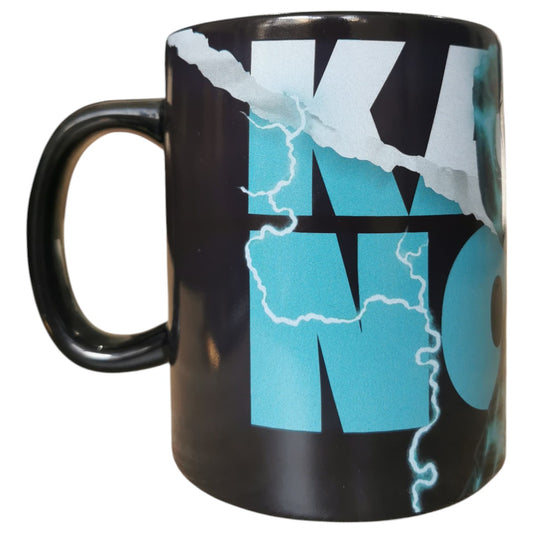 Taza Jumbo  de cerámica Térmica Kaiju No. 8 576 ml Edición Limitada para café