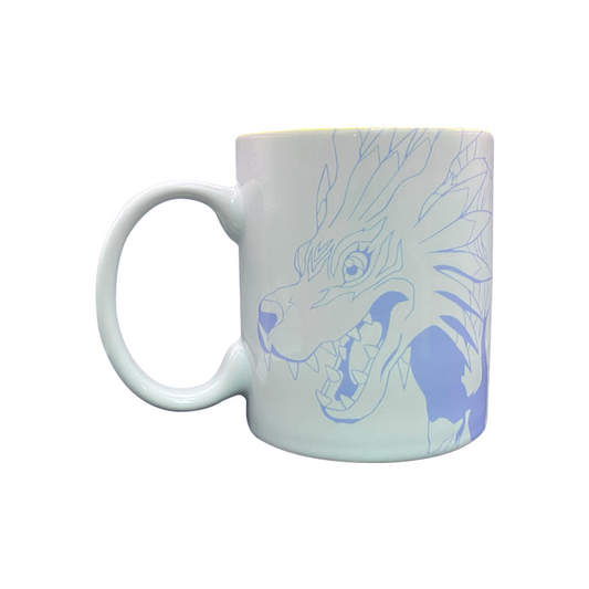 Taza Gabumon Digimon 330ml De Ceramica Para Cafe