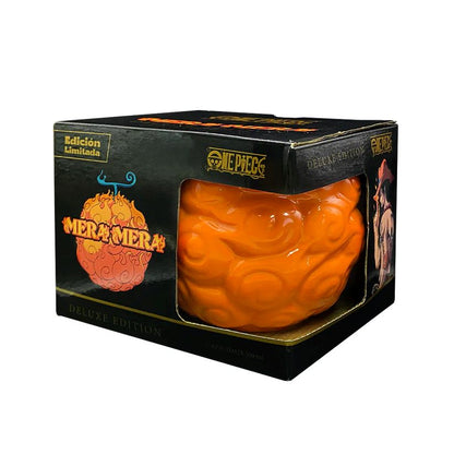 Taza Coleccionable Mera Mera Edicion Deluxe One Piece 510 Ml