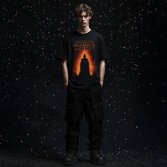 Playera Oversize Darth Vader Star Wars Mascara De Latex