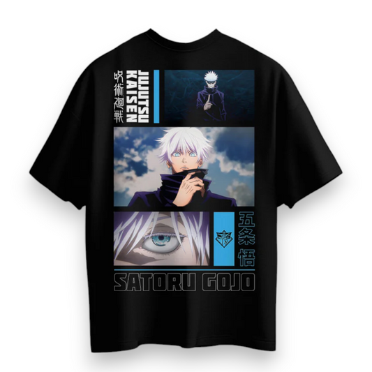 Playera Oversize Gojo Jujutsu Kaisen Mascara De Latex