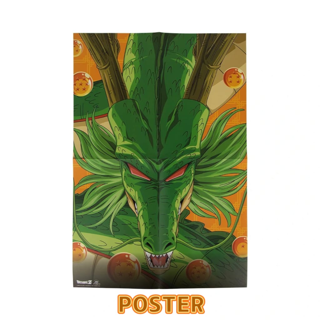 Libreta Shen Long Dragon Ball Z con Stickers y Póster Oficial