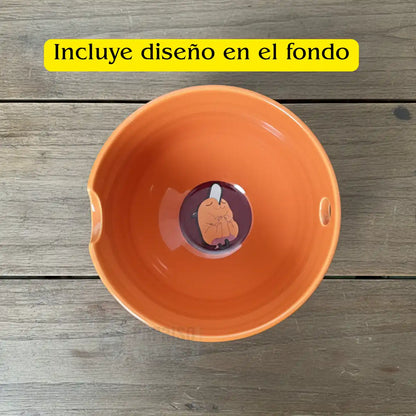 Ramen Bowl Pochita Chainsaw Man 539ml Cerámica