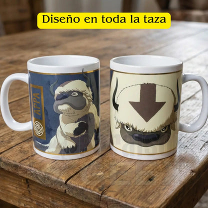 Taza Jumbo de cerámica Appa Avatar 576ml Edicion limitada para café