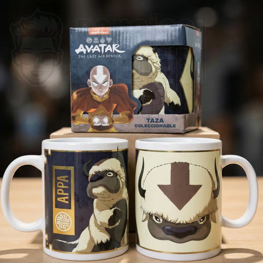 Taza Jumbo de cerámica Appa Avatar 576ml Edicion limitada para café
