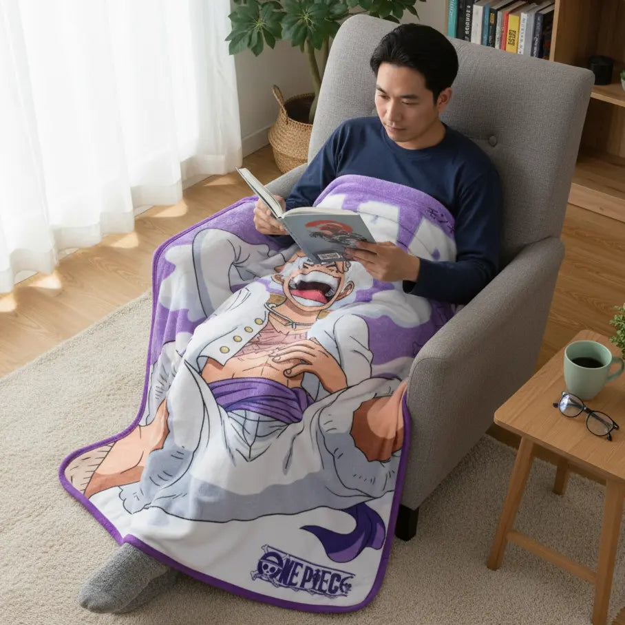Cobija Luffy Gear 5 | One Piece Oficial Suave