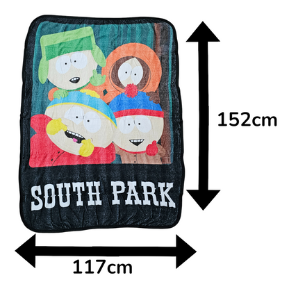 Cobija South Park Edición Coleccionista, Ligera y Suave 152x117cm