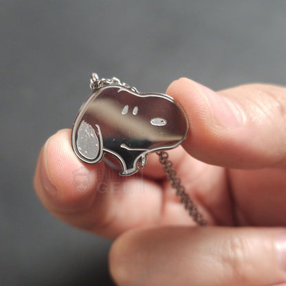 Collar Snoopy Peanuts Acero Inoxidable Original