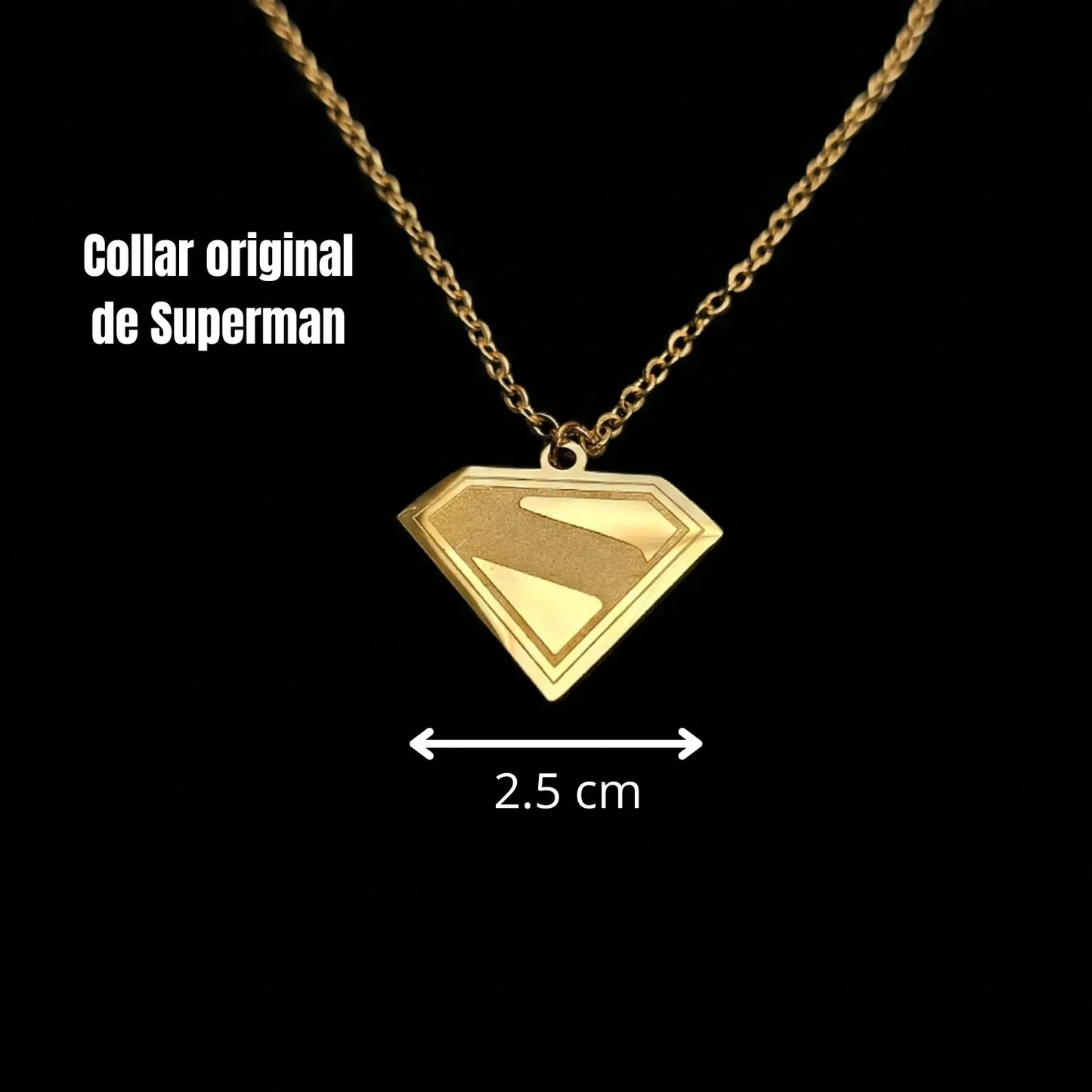 Collar Superman Con Licencia Oficial