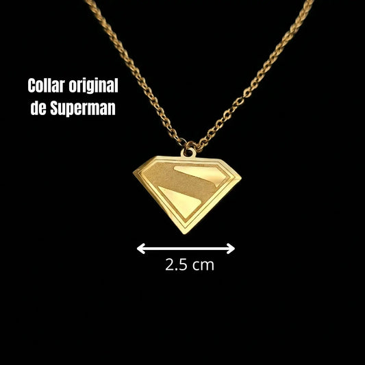 Collar Superman Con Licencia Oficial