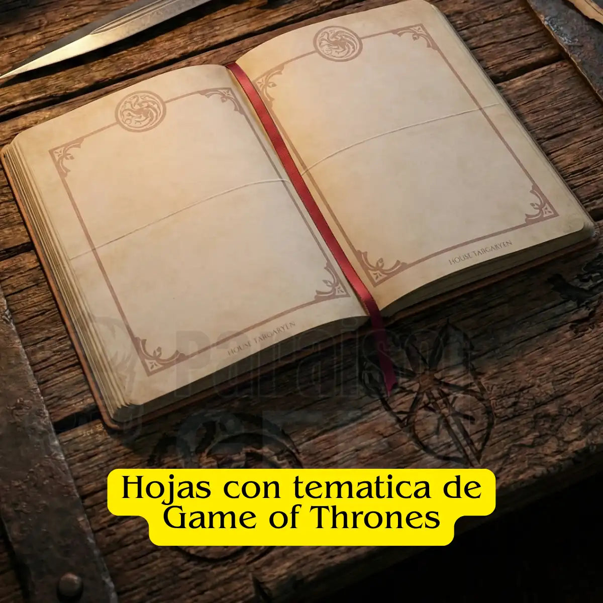 Libreta Game Of Thrones Casa Targaryen 100 Hojas