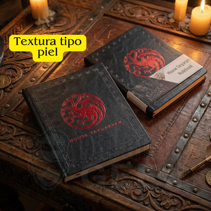 Libreta Game Of Thrones Casa Targaryen 100 Hojas