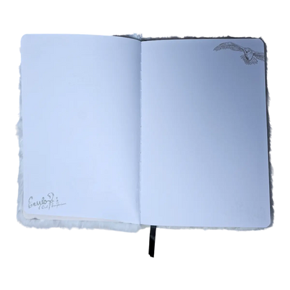Libreta Harry Potter Hedwig Peluche 100 Hojas Coleccionista lechuza