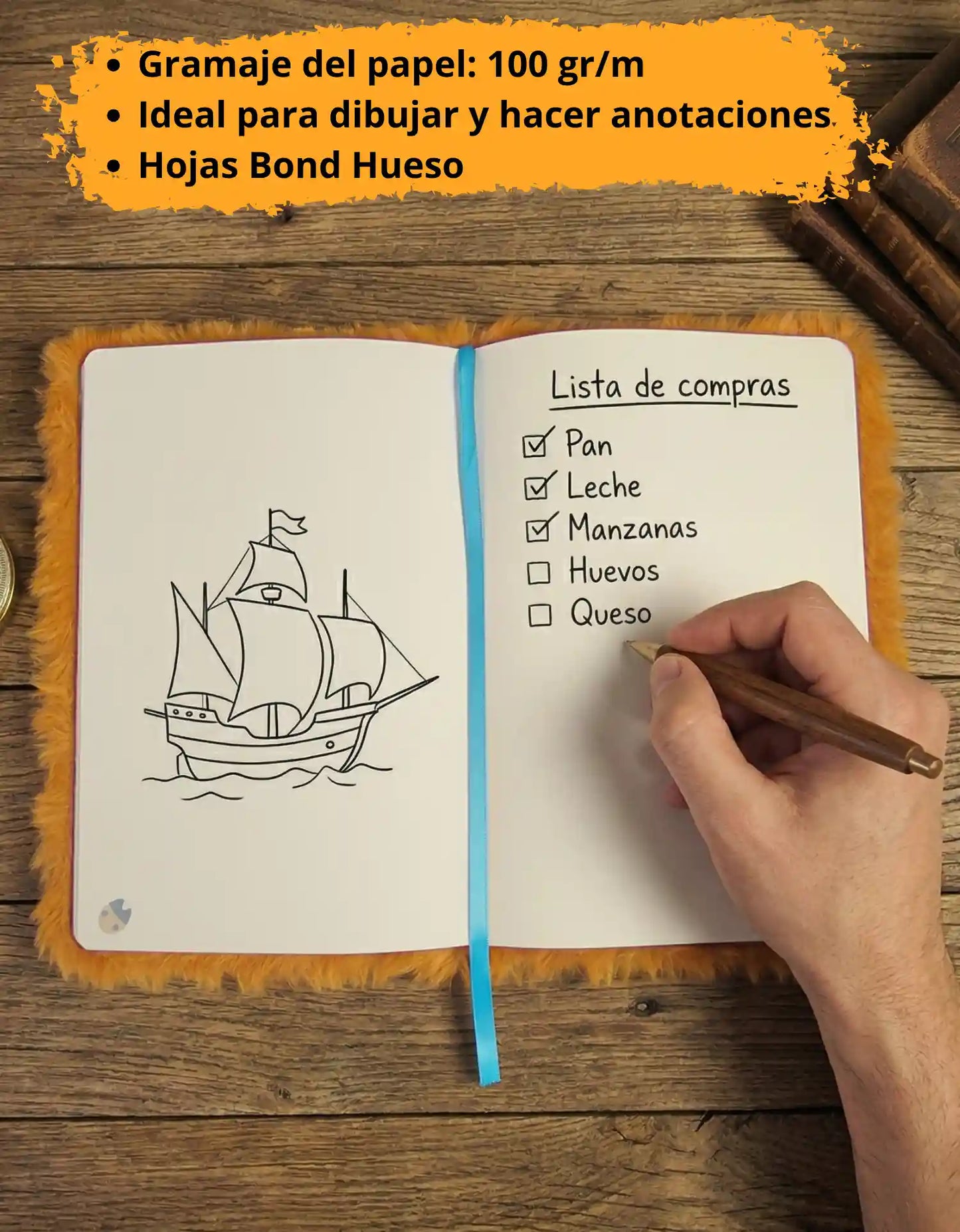 Libreta One Piece Chopper Peluche Original + Stickers