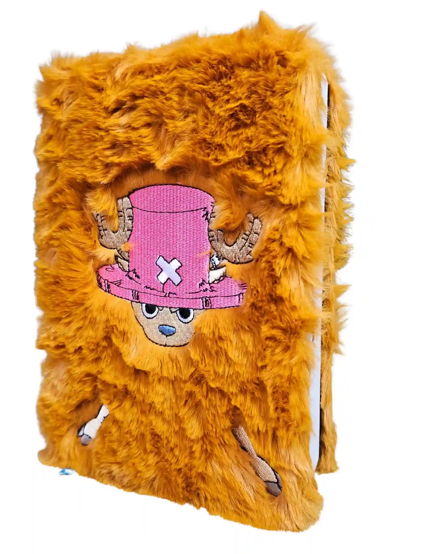 Libreta One Piece Chopper Peluche Original + Stickers