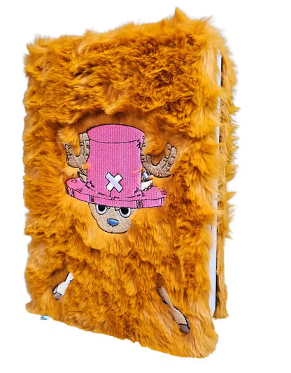 Libreta One Piece Chopper Peluche Original + Stickers