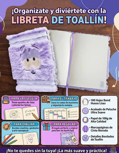 Libreta South Park Toallin Peluche Towelie Original