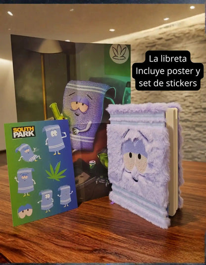 Libreta South Park Toallin Peluche Towelie Original