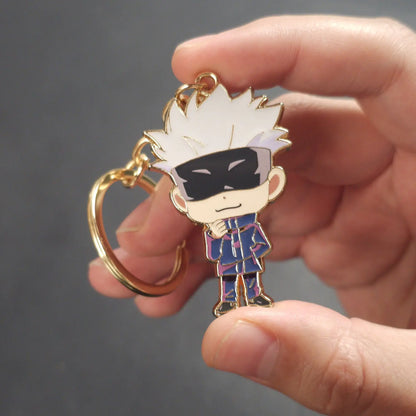 Llavero Jujutsu Kaisen Satoru Gojo  Metalico
