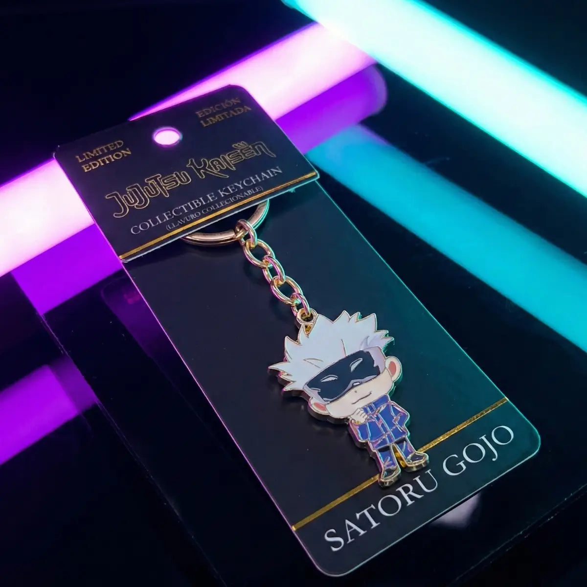 Llavero Jujutsu Kaisen Satoru Gojo  Metalico