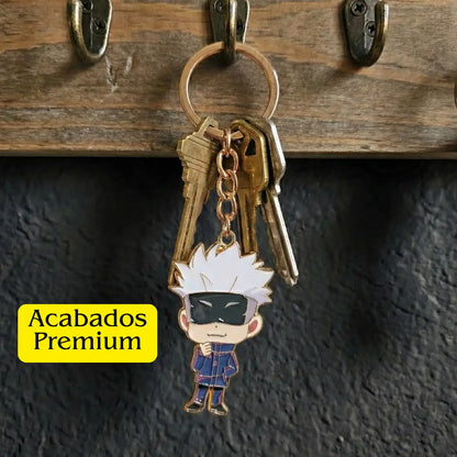 Llavero Jujutsu Kaisen Satoru Gojo  Metalico