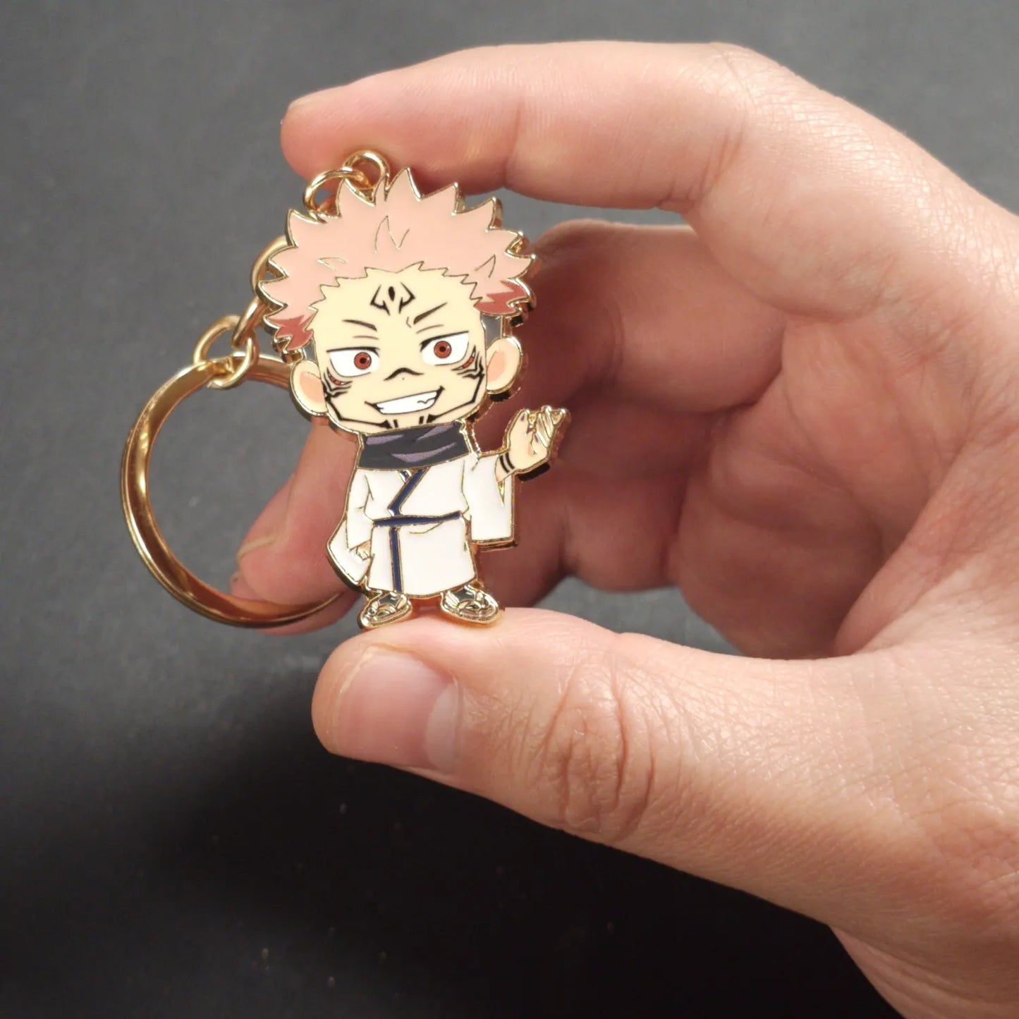Llavero Jujutsu Kaisen Ryomen Sukuna Metalico