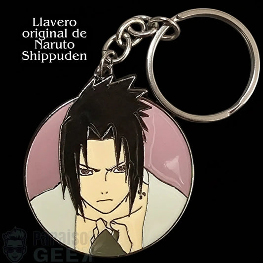 Llavero Naruto Shippuden Sasuke Uchiha Metalico Edicion Limitada