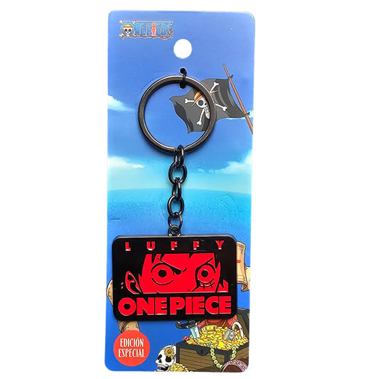 Llavero One Piece Luffy Edicion Especial Anime Metalico