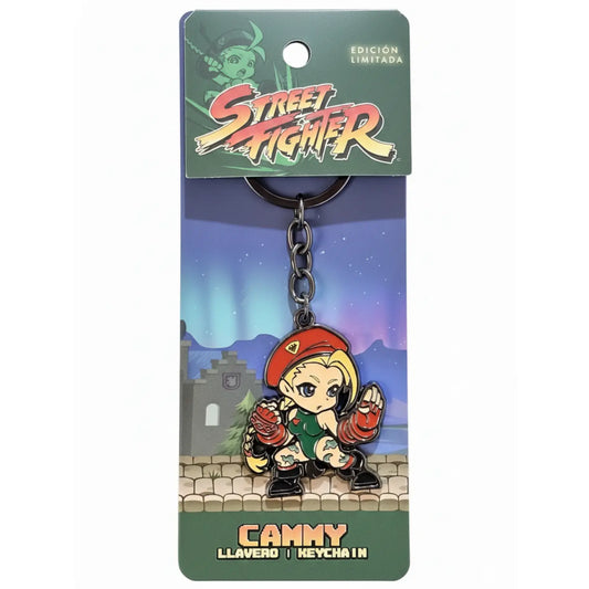 Llavero Street Fighter Cammy Metalico Original