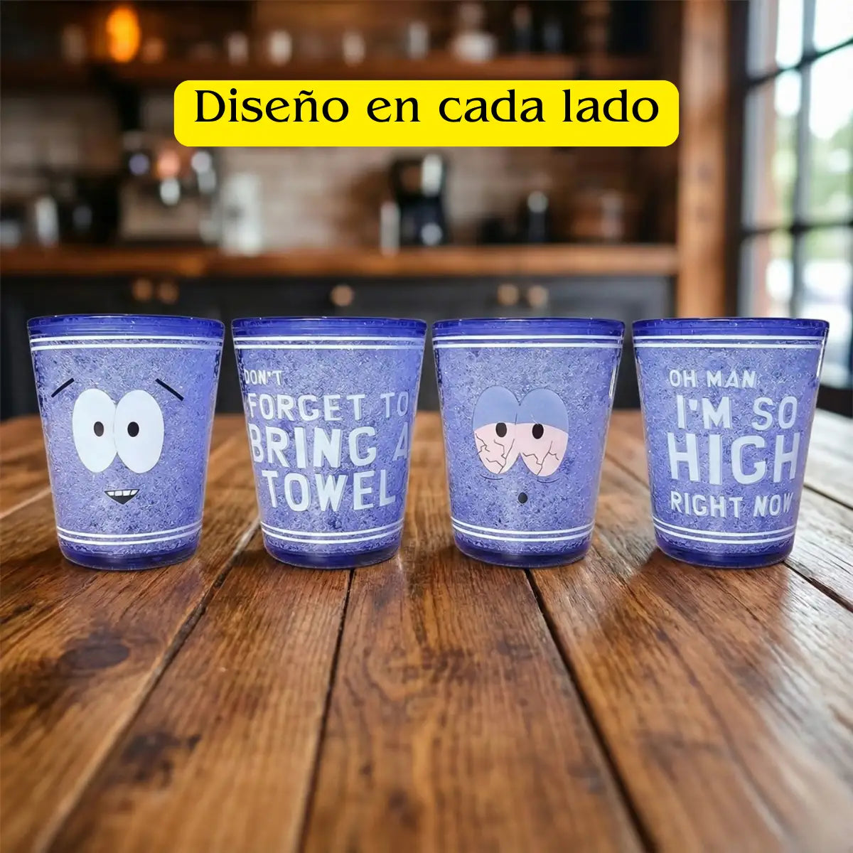 Mini Vasos Shots South Park Toallin 44ml