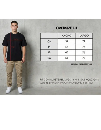 Playera Dragon Ball Goku Oversize Mascara De Latex