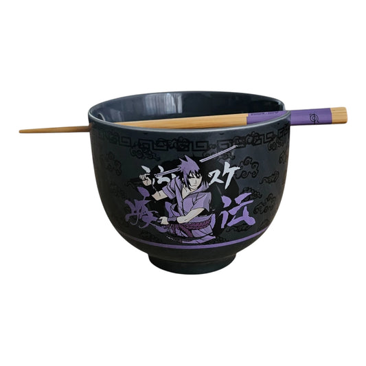Ramen Bowl Sasuke Naruto Shippuden 539ml Con Palillos