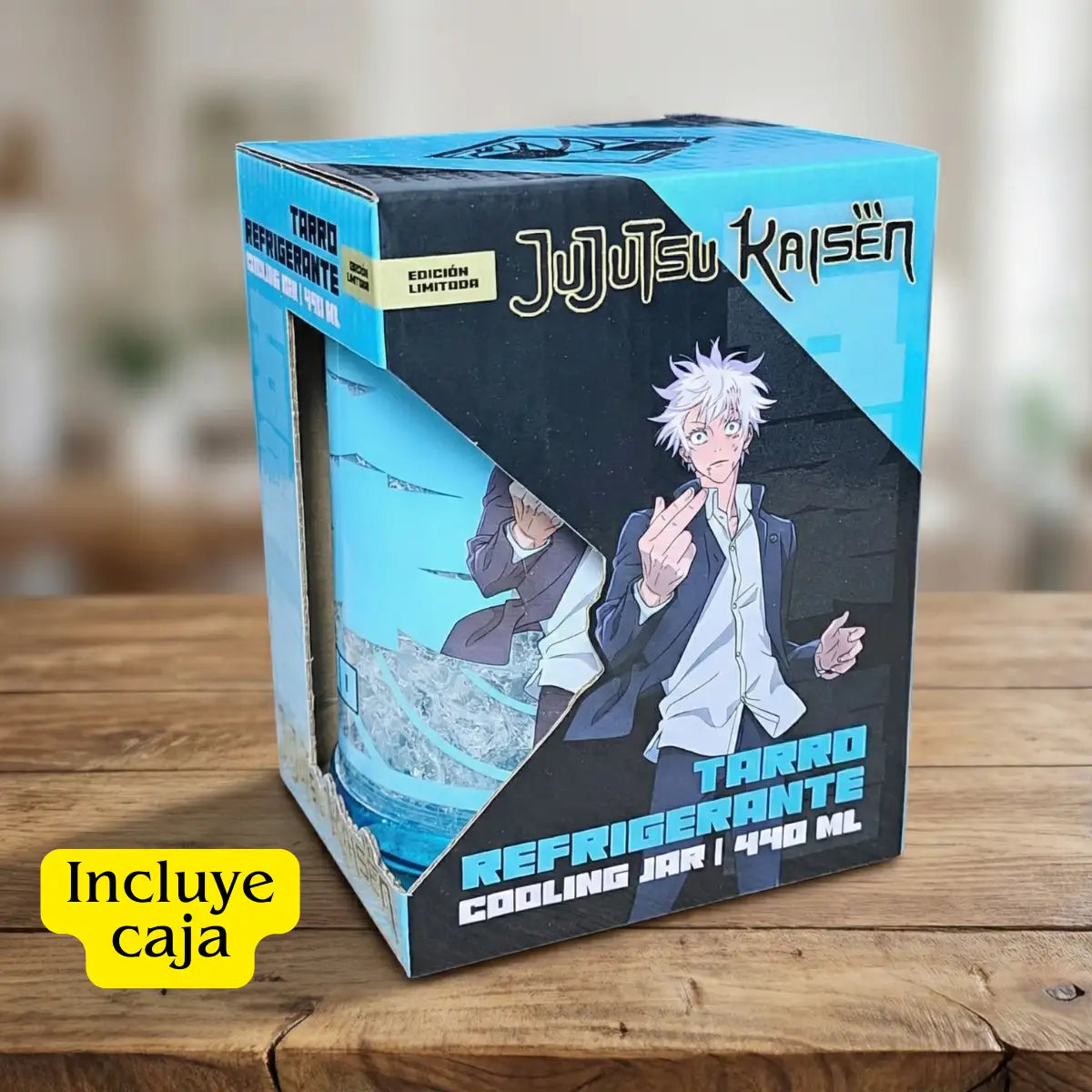 Tarro Refrigerante Jujutsu Kaisen Satoru Gojo 440ml