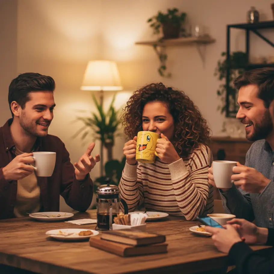 Taza Agumon Digimon 330ml de cerámica para café