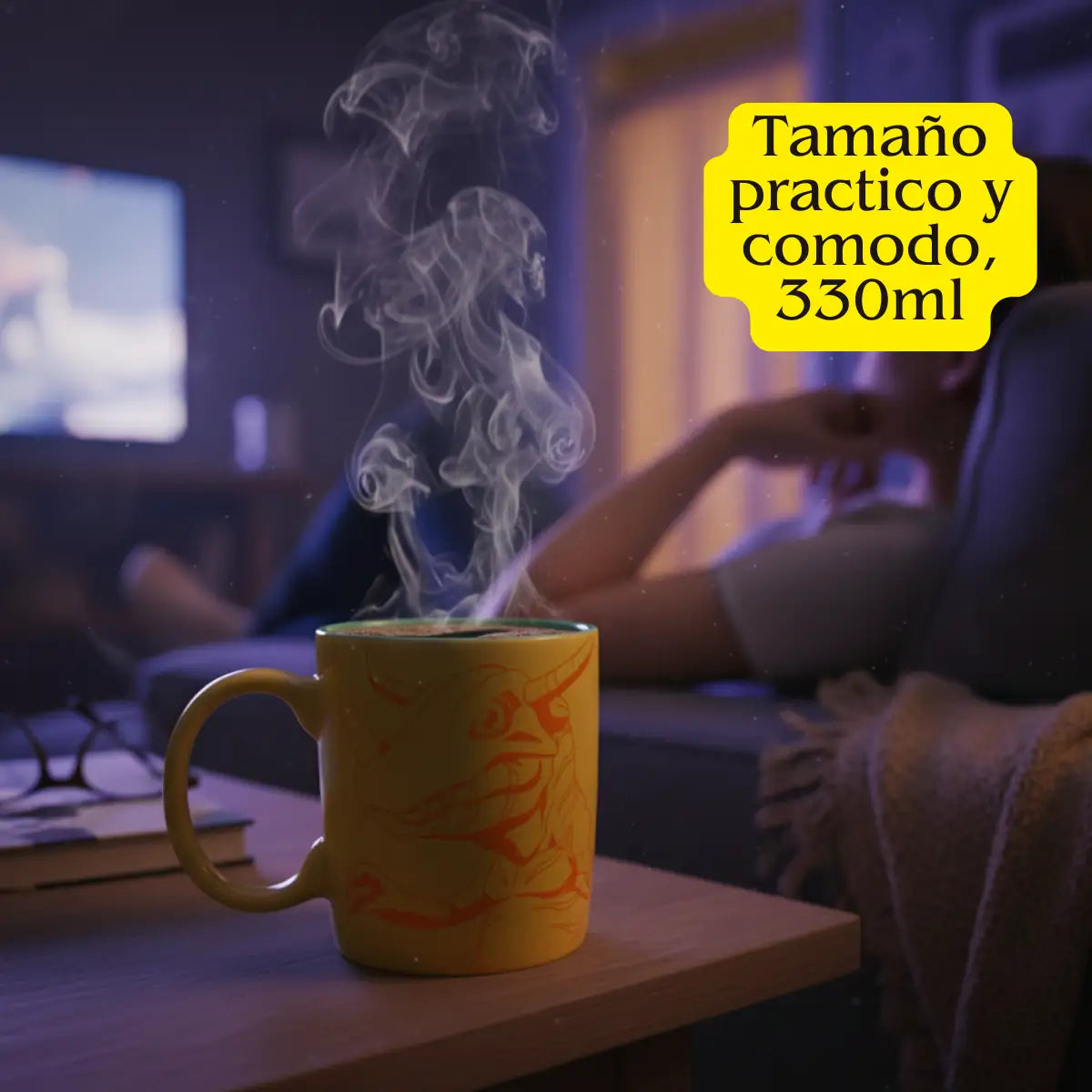 Taza Agumon Digimon 330ml de cerámica para café