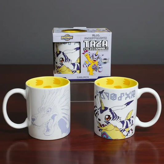 Taza Gabumon 330ml | Digimon Oficial de Cerámica