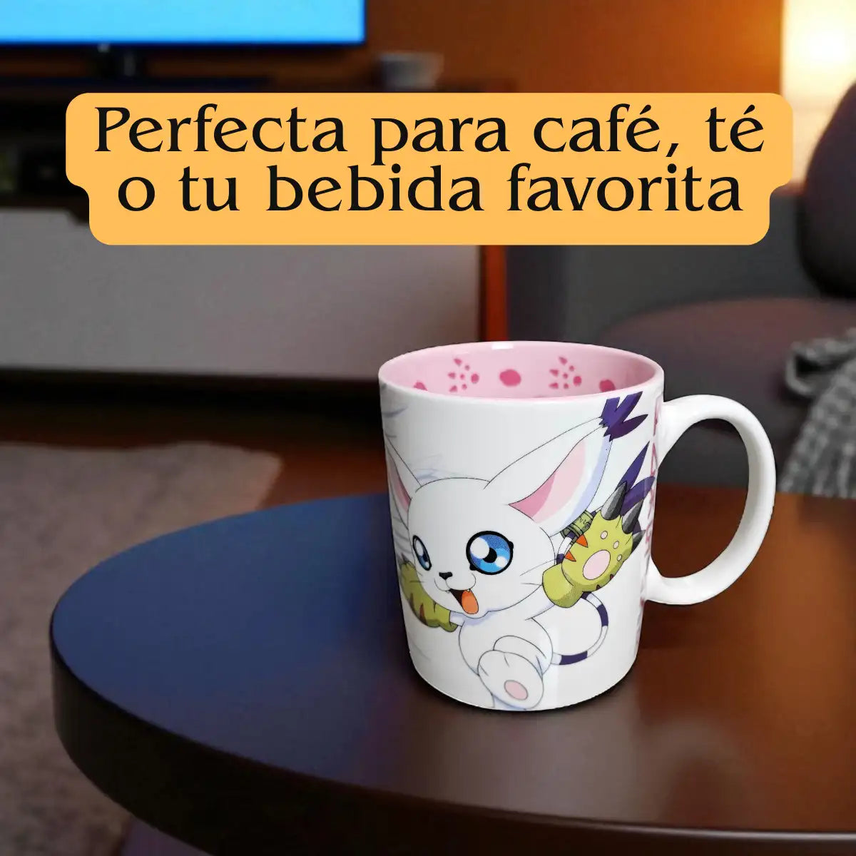 Taza Gatomon Digimon 330ml de cerámica para café
