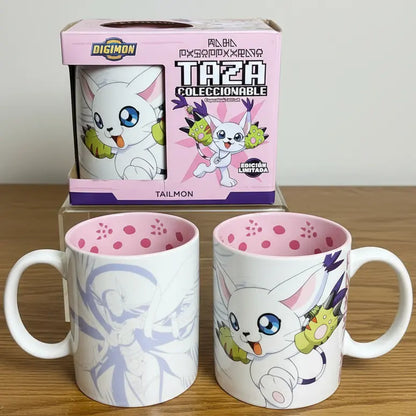 Taza Gatomon Digimon 330ml de cerámica para café