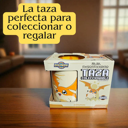 Taza Patamon Digimon 330ml de cerámica para café