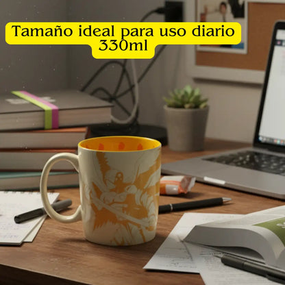 Taza Patamon Digimon 330ml de cerámica para café