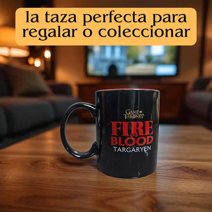 Taza Game Of Thrones Targaryen 330ml Cerámica Oficial