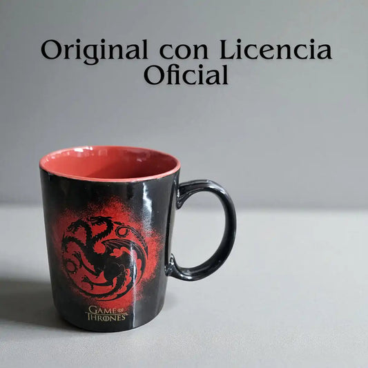 Taza Game Of Thrones Targaryen 330ml Cerámica Oficial