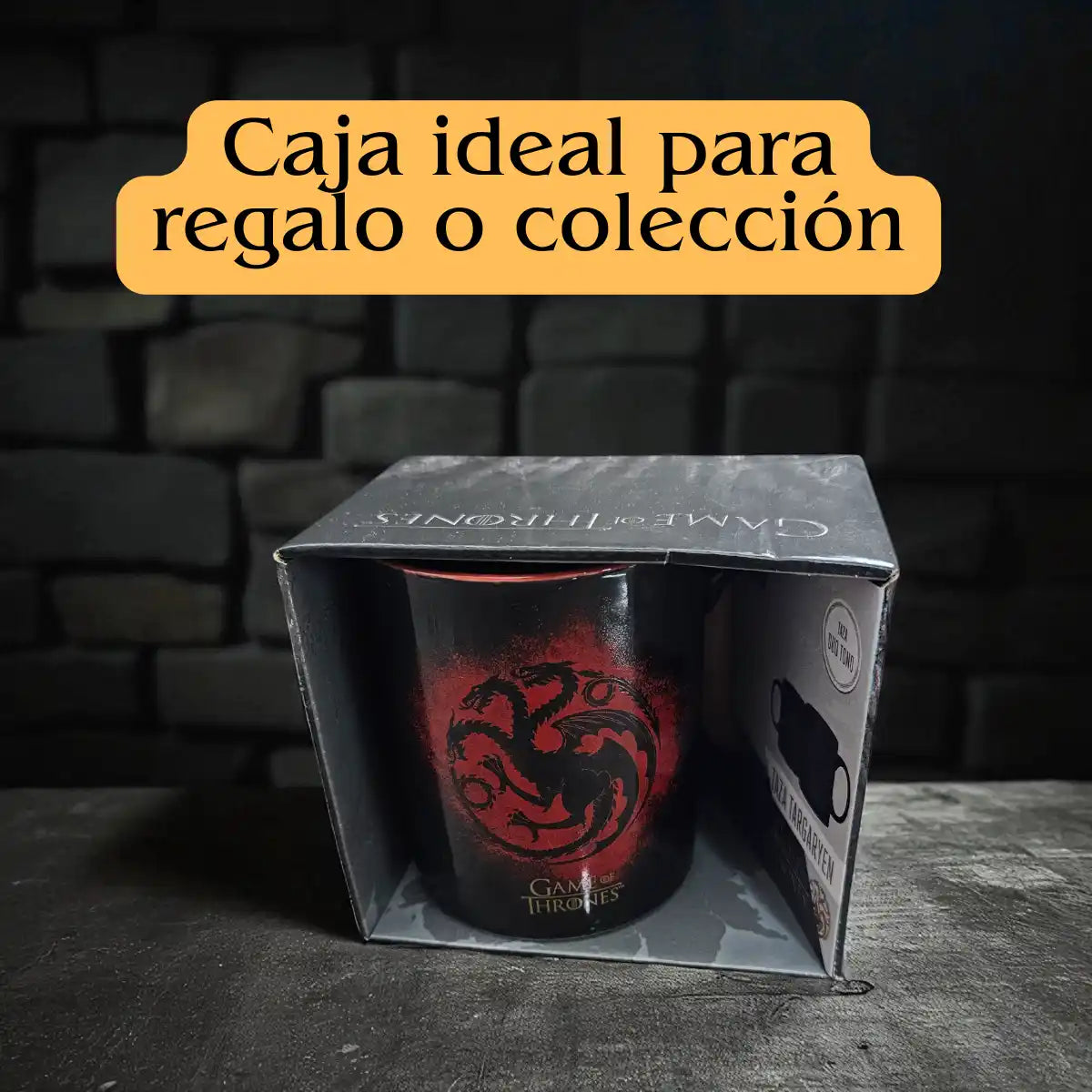 Taza Game Of Thrones Targaryen 330ml Cerámica Oficial